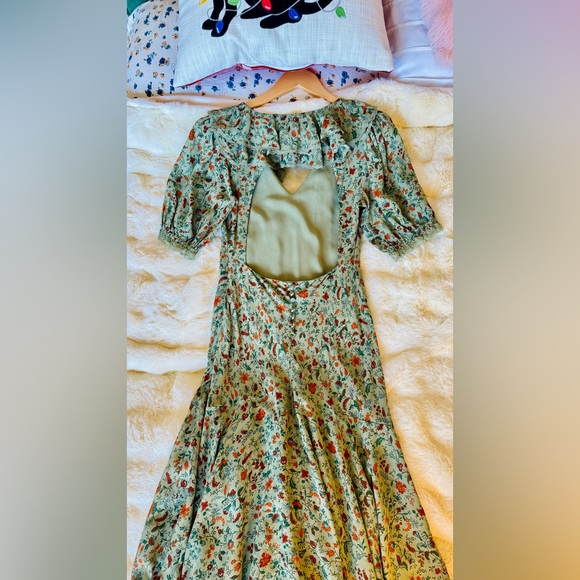 Reformation Evra Dress In Ponderosa, Brand new without tags, never worn,no flaws - Picture 12 of 16